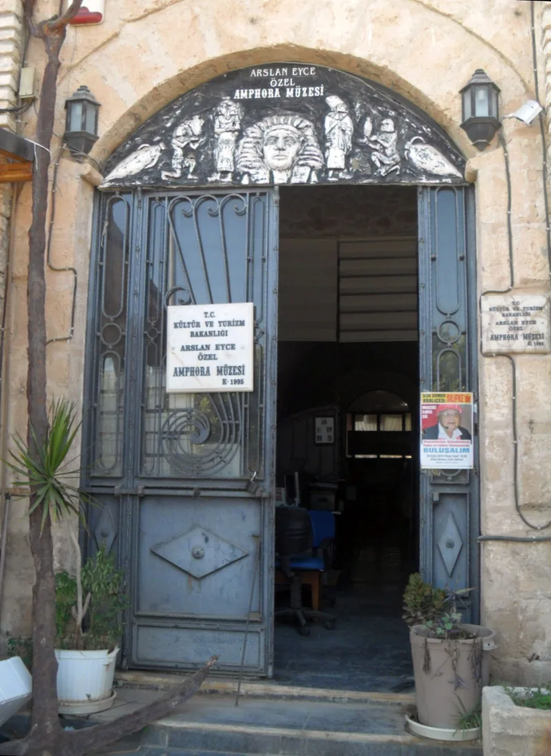 The Arslan Eyje Amphora Museum in Taşucu, Mersin