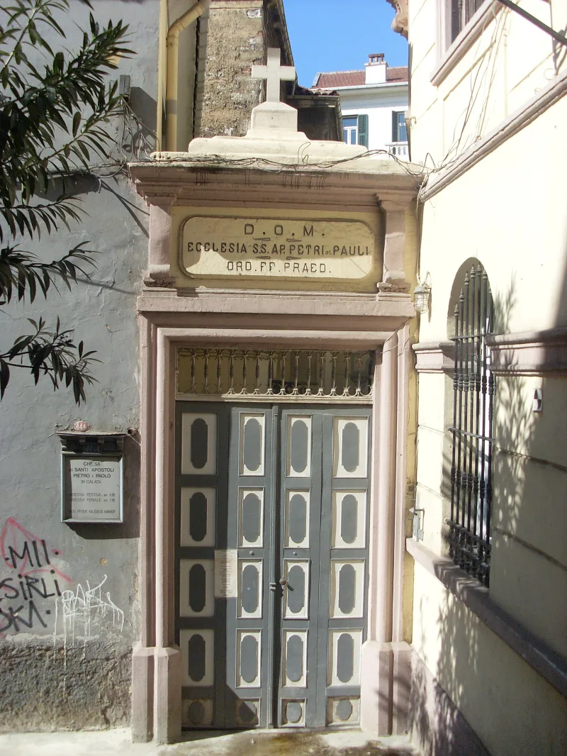 Kostol sv. Petra a Pavla, Istanbul – sprievodca po kostole v Galate