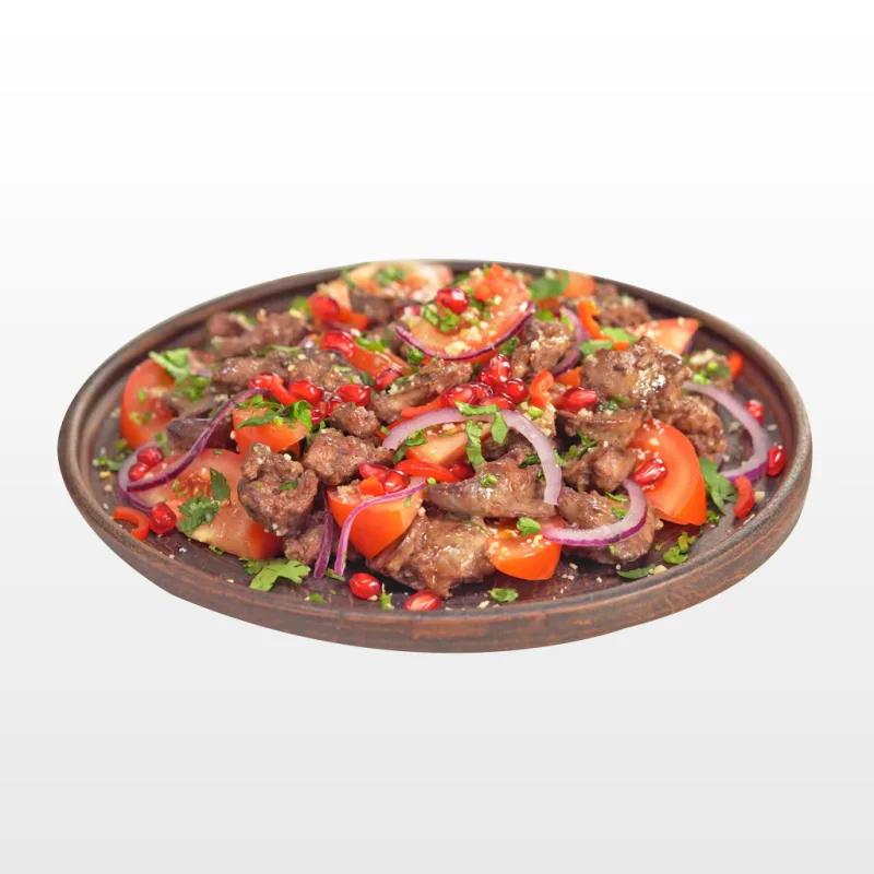 Foie de volaille à la géorgienne