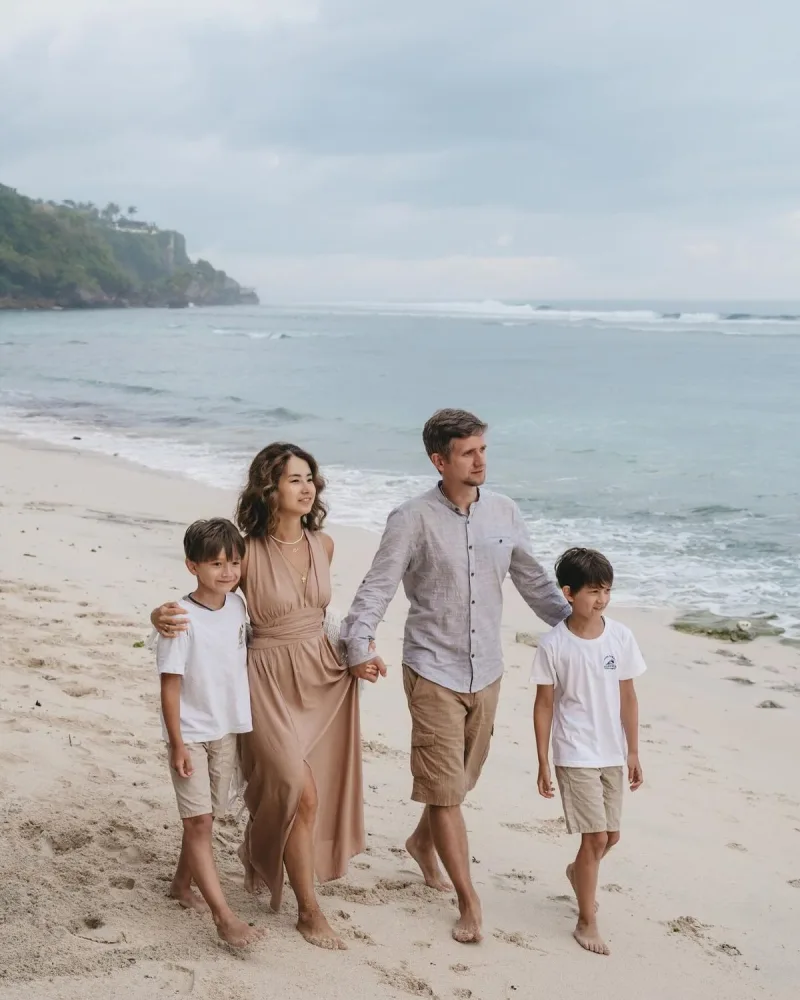 Séance photo de famille à Alanya