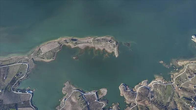 A szárazság miatt lecsökkent vízszintű Karakaya-gátat az esőzések újra megtöltötték