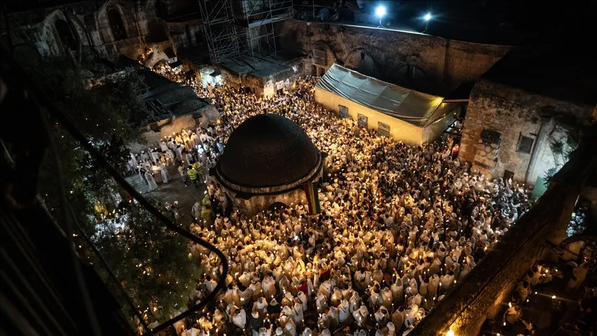 이스라엘 경찰은 점령지인 동예루살렘에서 가톨릭 총대주교가 성스러운 날에 최후의 심판 교회에 들어가는 것을 막았다