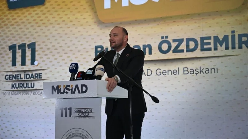 Özdemir, président de la MÜSİAD : « Alors que tout autour de nous était en proie aux flammes, il n'a pas été facile de faire de notre pays un havre de paix. »