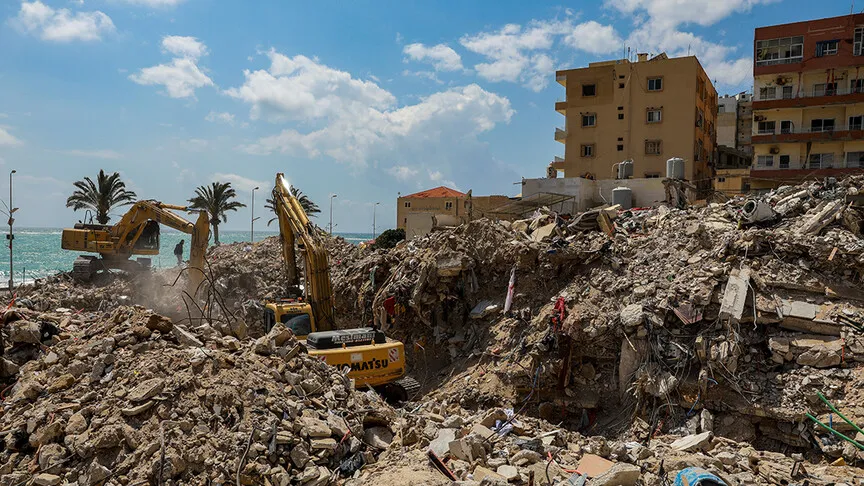 Az izraeli hadsereg számos házat támadott meg Libanon déli részén