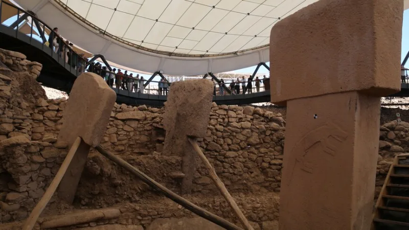 Göbeklitepe-näyttelyn on tarkoitus viedä eri puolille maailmaa