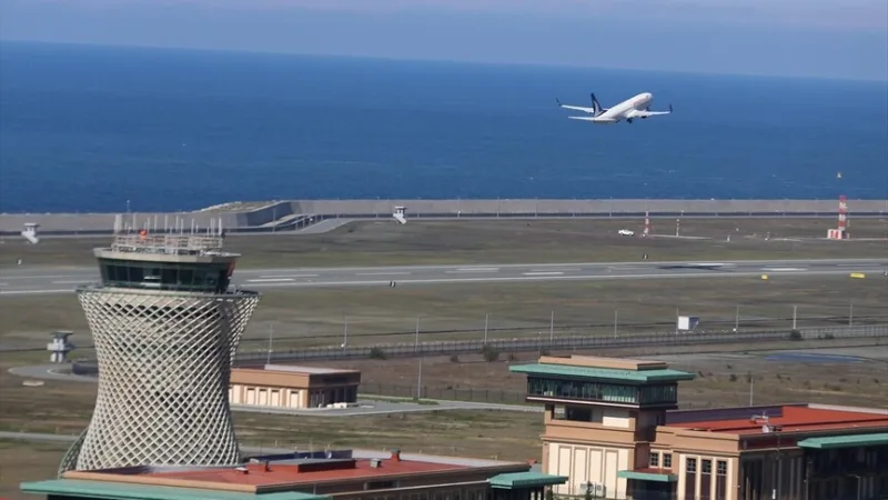 A Rize–Artvin repülőtér az év első negyedévében 294 ezer utast szolgált ki