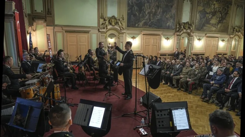 A Türk Armoni Yıldızları Zenekar koncertet adott Szarajevóban