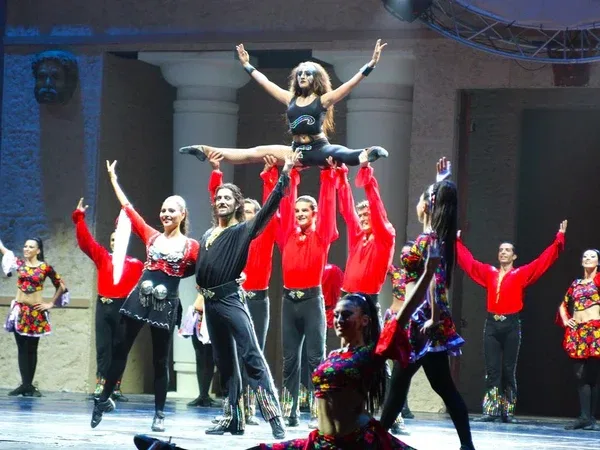 Aspendos Antik Tiyatrosu'nda 